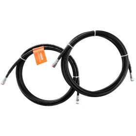 VEVOR Outboard Hose Kit, 20 ft Hydraulic Steering Hose, 2-Piece Leak-Proof TPEE Hydraulic Boat Hoses