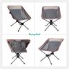 SUNNYFEEL Ultralight Folding Camping Chair, Portable Backpacking Chairs Lightweight, Small Compact Collapsible Camp Chair