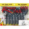 Strike King Rage Craw 4" Blue Flake Soft Bait Lure